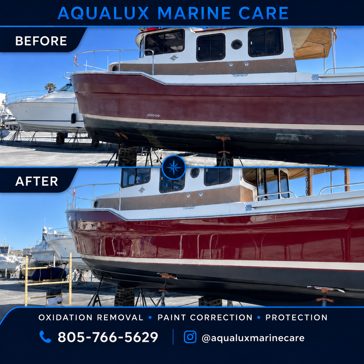 Aqualux Restore marine detailing